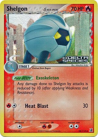 Shelgon (54/113) (Delta Species) (Stamped) [EX: Delta Species] | Exor Games Truro