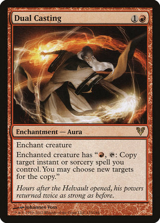 Dual Casting [Avacyn Restored] | Exor Games Truro