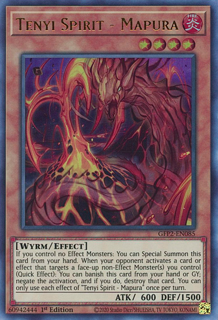 Tenyi Spirit - Mapura [GFP2-EN085] Ultra Rare | Exor Games Truro
