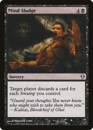 Mind Sludge [Zendikar] | Exor Games Truro