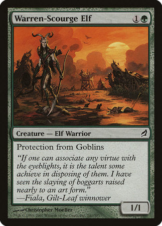 Warren-Scourge Elf [Lorwyn] | Exor Games Truro