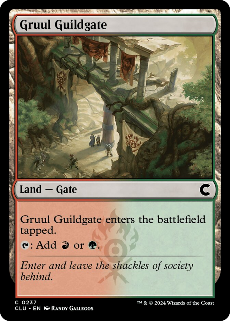 Gruul Guildgate [Ravnica: Clue Edition] | Exor Games Truro