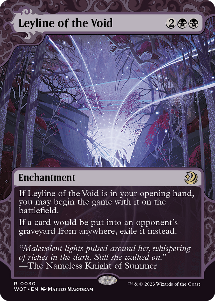 Leyline of the Void [Wilds of Eldraine: Enchanting Tales] | Exor Games Truro