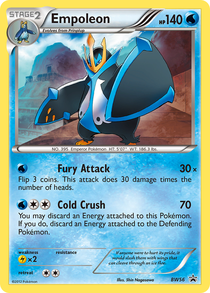 Empoleon (BW56) [Black & White: Black Star Promos] | Exor Games Truro