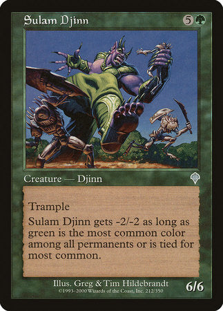 Sulam Djinn [Invasion] | Exor Games Truro