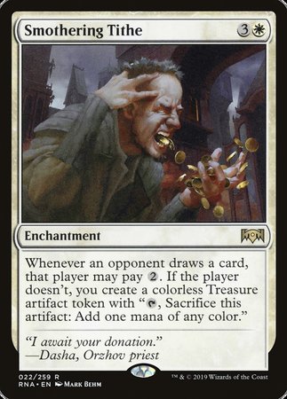 Smothering Tithe [Ravnica Allegiance] | Exor Games Truro