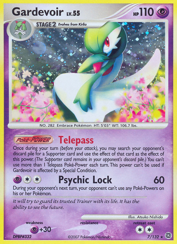 Gardevoir (7/132) [Diamond & Pearl: Secret Wonders] | Exor Games Truro