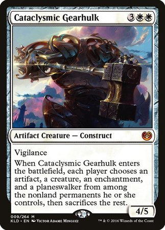 Cataclysmic Gearhulk [Kaladesh] | Exor Games Truro