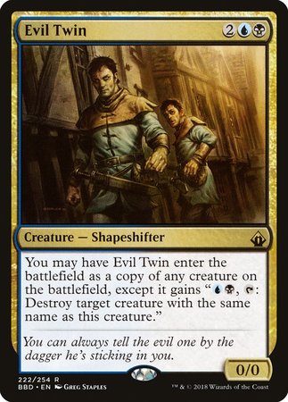 Evil Twin [Battlebond] | Exor Games Truro