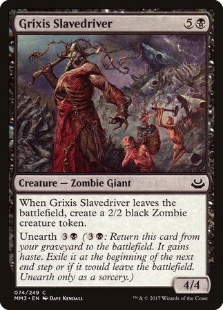 Grixis Slavedriver [Modern Masters 2017] | Exor Games Truro