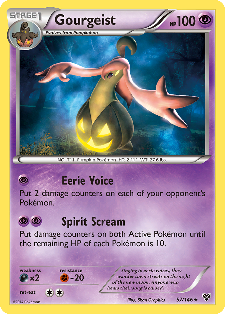 Gourgeist (57/146) [XY: Base Set] | Exor Games Truro