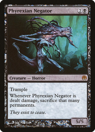 Phyrexian Negator [Duel Decks: Phyrexia vs. the Coalition] | Exor Games Truro