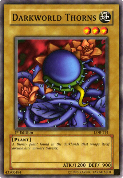 Darkworld Thorns [LOB-114] Common | Exor Games Truro