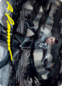 Killian, Ink Duelist Art Card (Gold-Stamped Signature) [Strixhaven: School of Mages Art Series] | Exor Games Truro