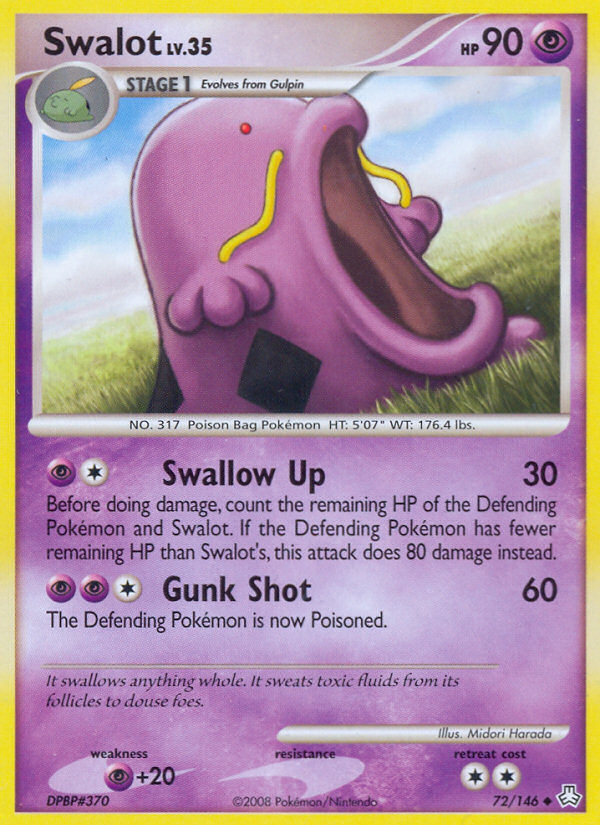 Swalot (72/146) [Diamond & Pearl: Legends Awakened] | Exor Games Truro
