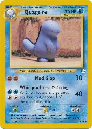 Quagsire (48/64) [Neo Revelation Unlimited] | Exor Games Truro