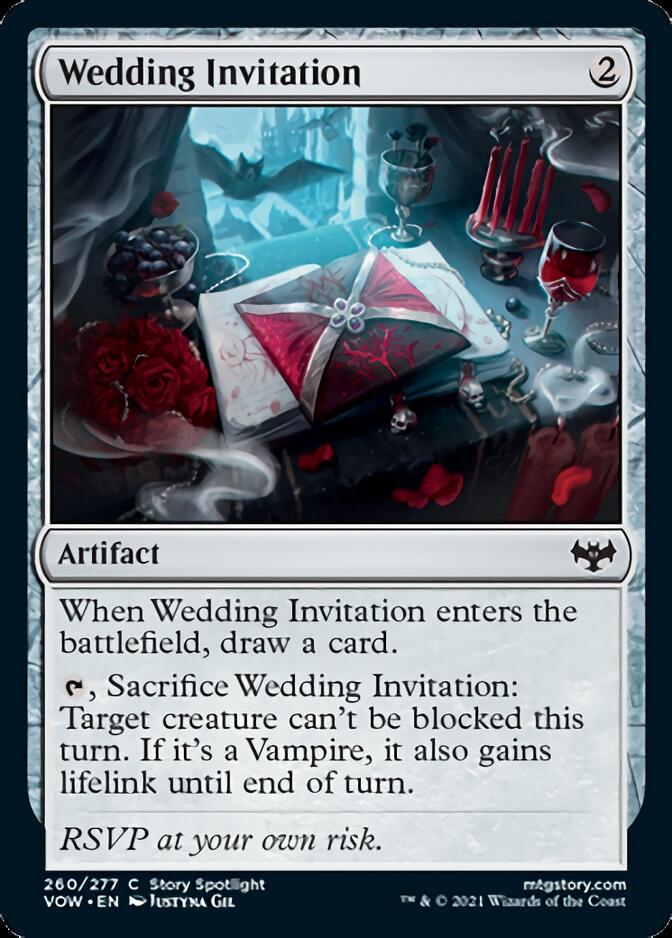 Wedding Invitation [Innistrad: Crimson Vow] | Exor Games Truro