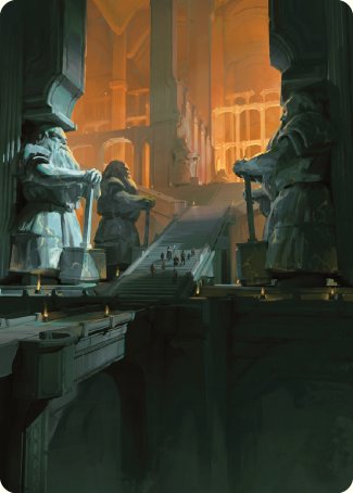 Mines of Moria Art Card [The Lord of the Rings: Tales of Middle-earth Art Series] | Exor Games Truro