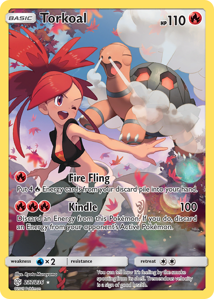 Torkoal (237/236) [Sun & Moon: Cosmic Eclipse] | Exor Games Truro