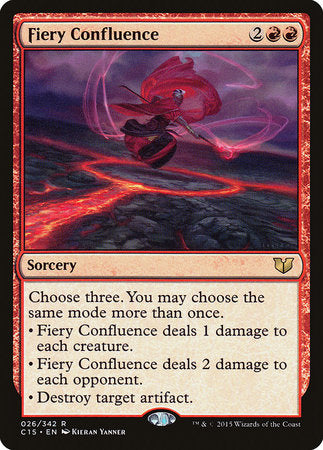 Fiery Confluence [Commander 2015] | Exor Games Truro