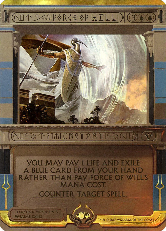 Force of Will (Invocation) [Amonkhet Invocations] | Exor Games Truro