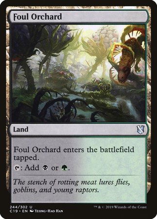 Foul Orchard [Commander 2019] | Exor Games Truro