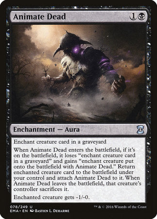 Animate Dead [Eternal Masters] | Exor Games Truro