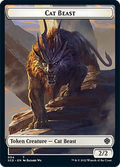 Insect // Cat Beast Double-Sided Token [Starter Commander Decks] | Exor Games Truro