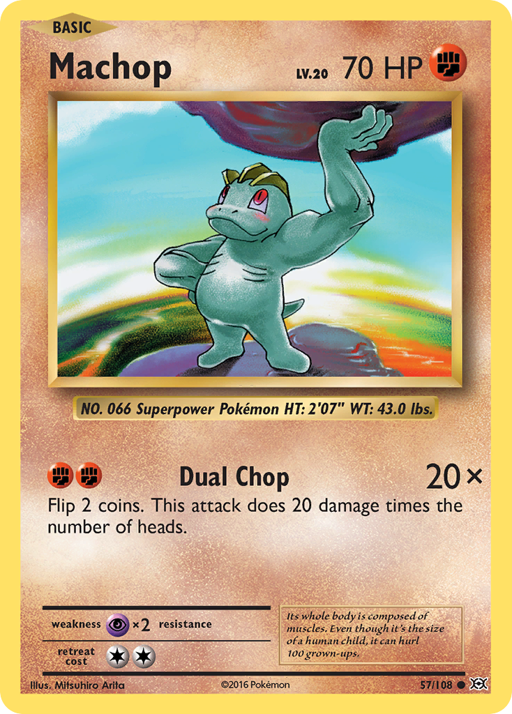 Machop (57/108) [XY: Evolutions] | Exor Games Truro