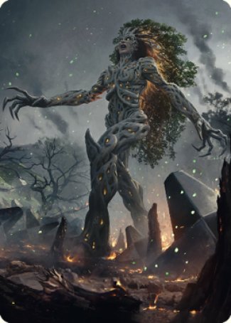 Titania, Gaea Incarnate Art Card [The Brothers' War Art Series] | Exor Games Truro