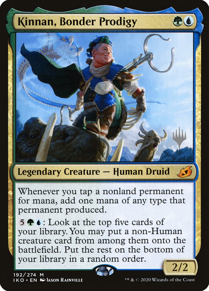 Kinnan, Bonder Prodigy (Promo Pack) [Ikoria: Lair of Behemoths Promos] | Exor Games Truro