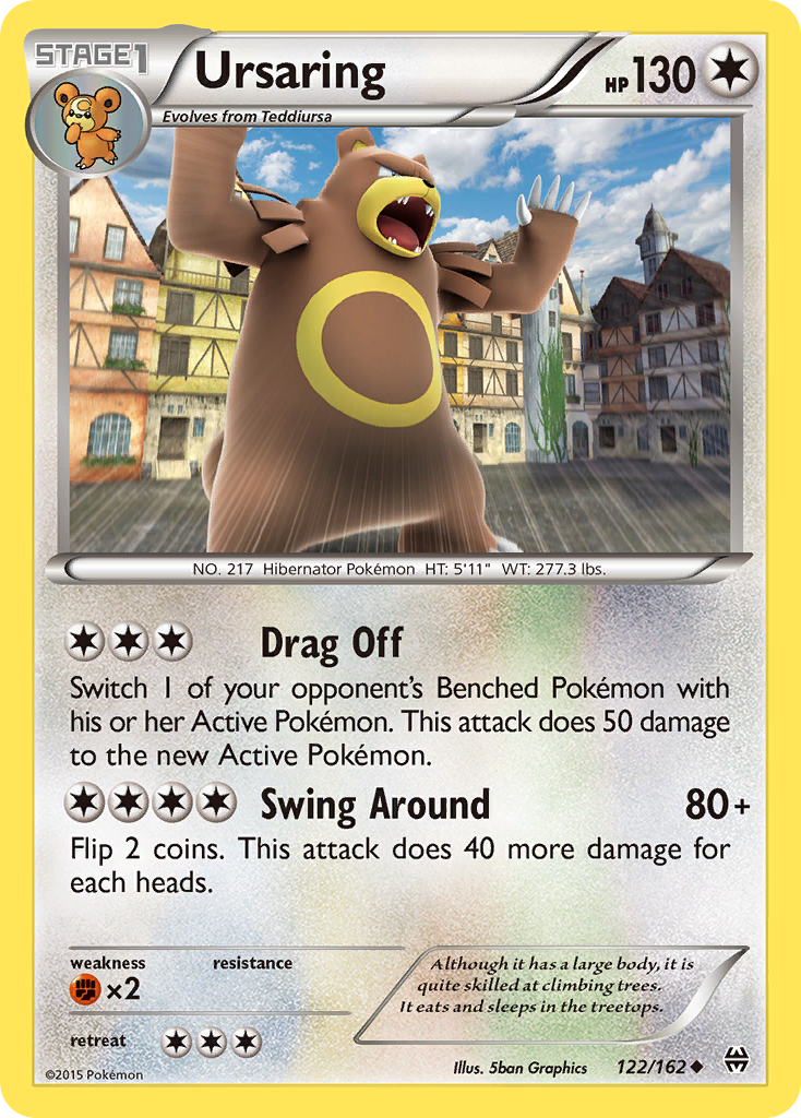 Ursaring (122/162) [XY: BREAKthrough] | Exor Games Truro