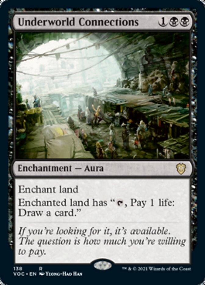 Underworld Connections [Innistrad: Crimson Vow Commander] | Exor Games Truro