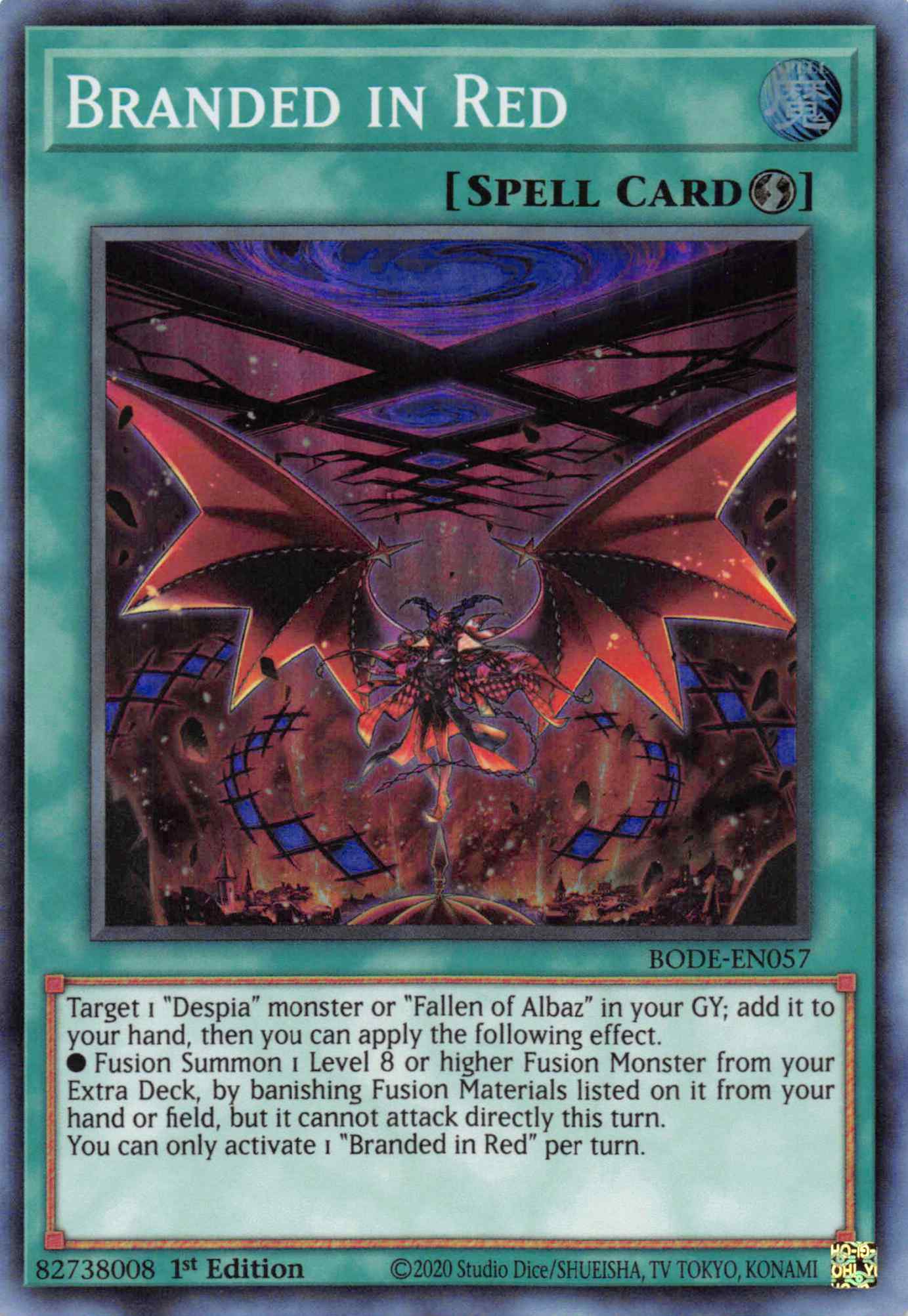 Branded in Red [BODE-EN057] Super Rare | Exor Games Truro