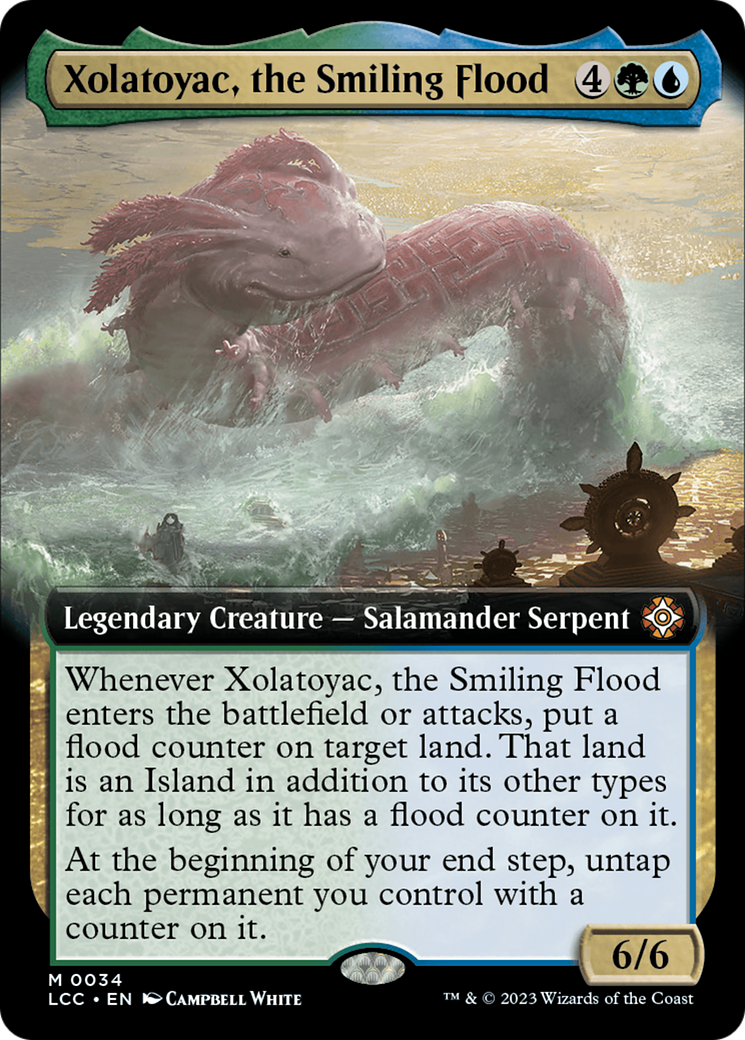 Xolatoyac, the Smiling Flood (Extended Art) [The Lost Caverns of Ixalan Commander] | Exor Games Truro