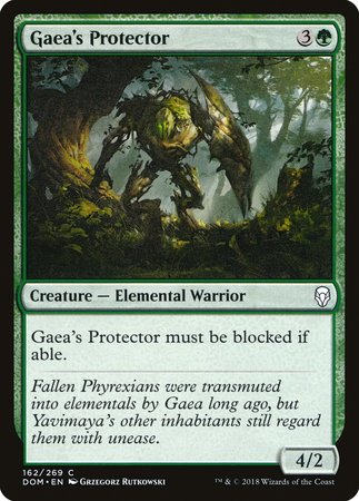 Gaea's Protector [Dominaria] | Exor Games Truro