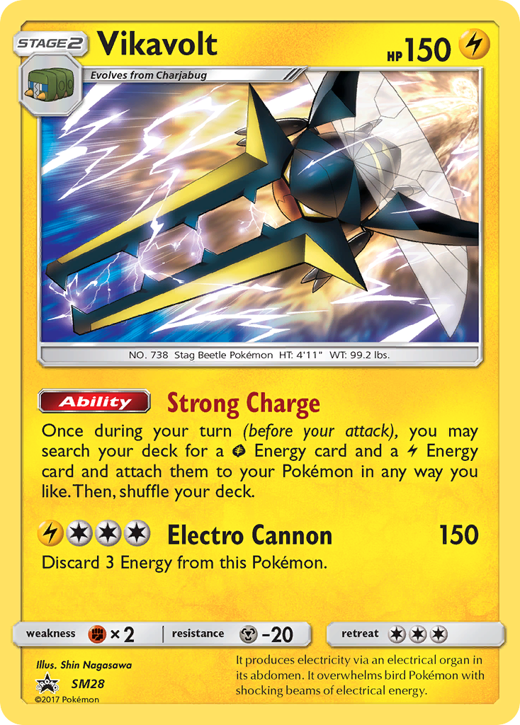 Vikavolt (SM28) [Sun & Moon: Black Star Promos] | Exor Games Truro