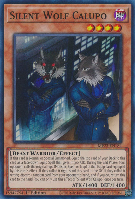 Silent Wolf Calupo [MP23-EN184] Super Rare | Exor Games Truro