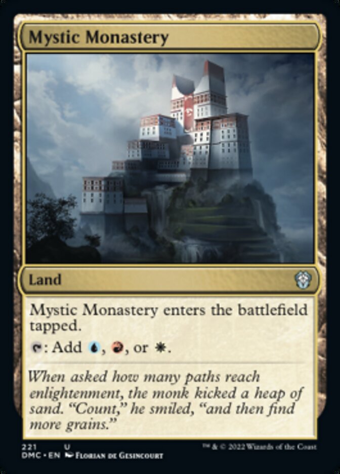 Mystic Monastery [Dominaria United Commander] | Exor Games Truro