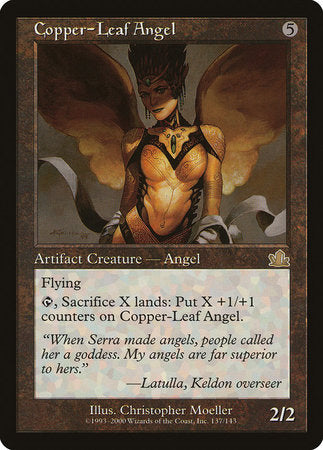 Copper-Leaf Angel [Prophecy] | Exor Games Truro