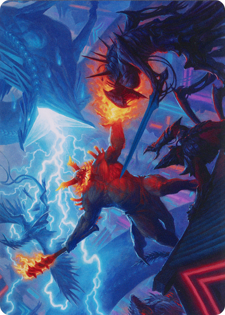 Hidetsugu and Kairi Art Card [March of the Machine Art Series] | Exor Games Truro