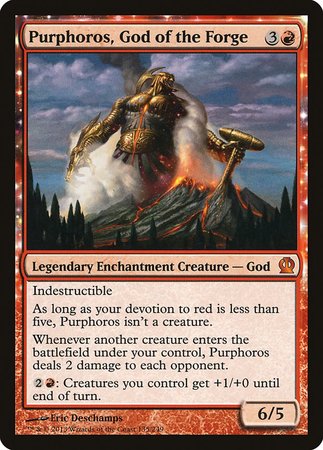 Purphoros, God of the Forge [Theros] | Exor Games Truro