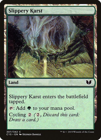 Slippery Karst [Commander 2015] | Exor Games Truro