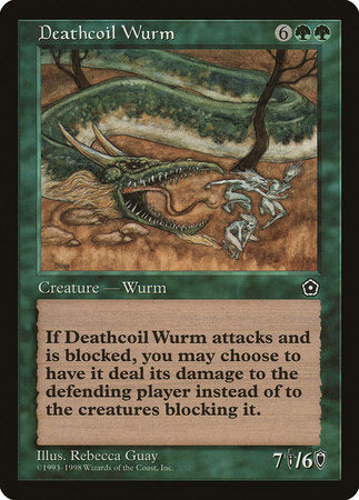 Deathcoil Wurm [Portal Second Age] | Exor Games Truro