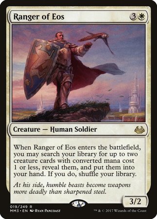 Ranger of Eos [Modern Masters 2017] | Exor Games Truro