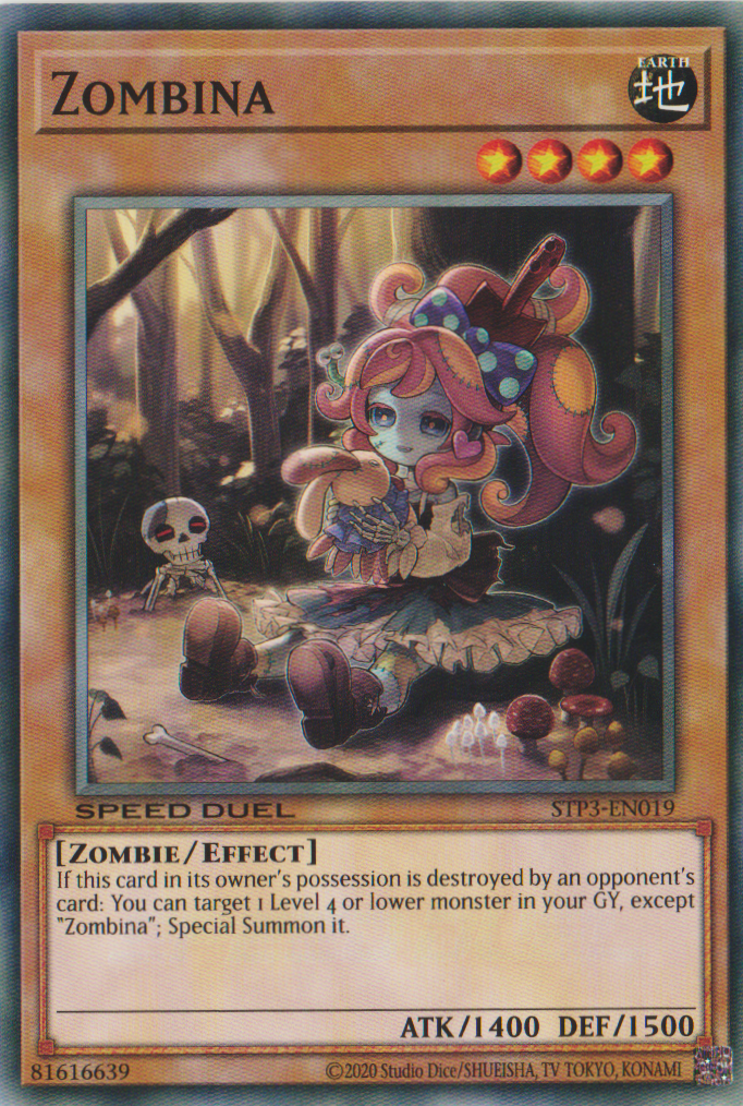 Zombina [STP3-EN019] Common | Exor Games Truro