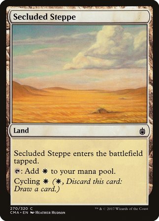 Secluded Steppe [Commander Anthology] | Exor Games Truro