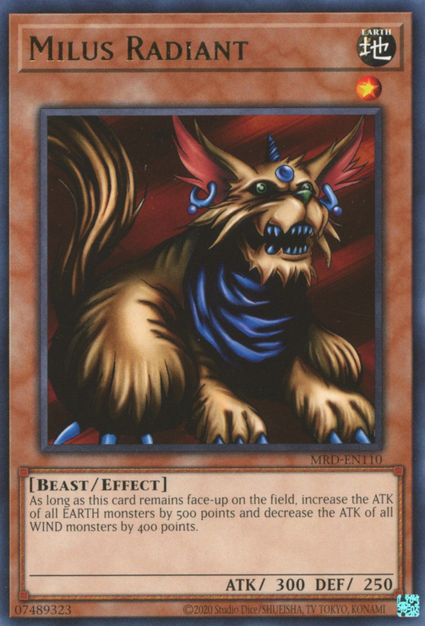 Milus Radiant [MRD-EN110] Rare | Exor Games Truro