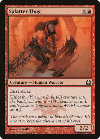 Splatter Thug [Return to Ravnica] | Exor Games Truro