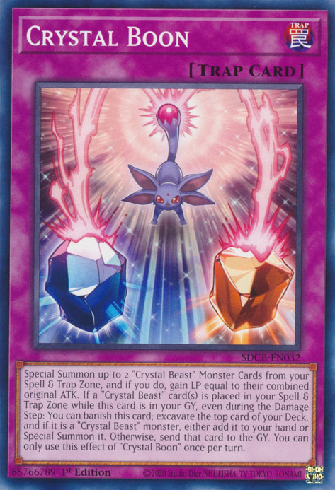 Crystal Boon [SDCB-EN032] Common | Exor Games Truro